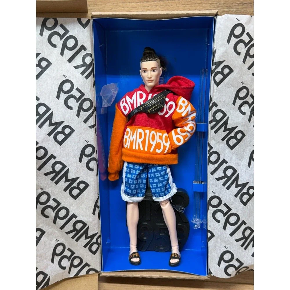 Barbie BMR1959 Bold Logo Hoodie & Basketball Shorts 2019 Collector Doll - New!